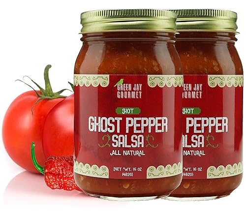 Vista 22 de Green Jay Gourmet Salsa de mango, salsa de frutas con sabor a mango, salsa picante a fuego medio, salsa de salsa gourmet sin conservantes, sin