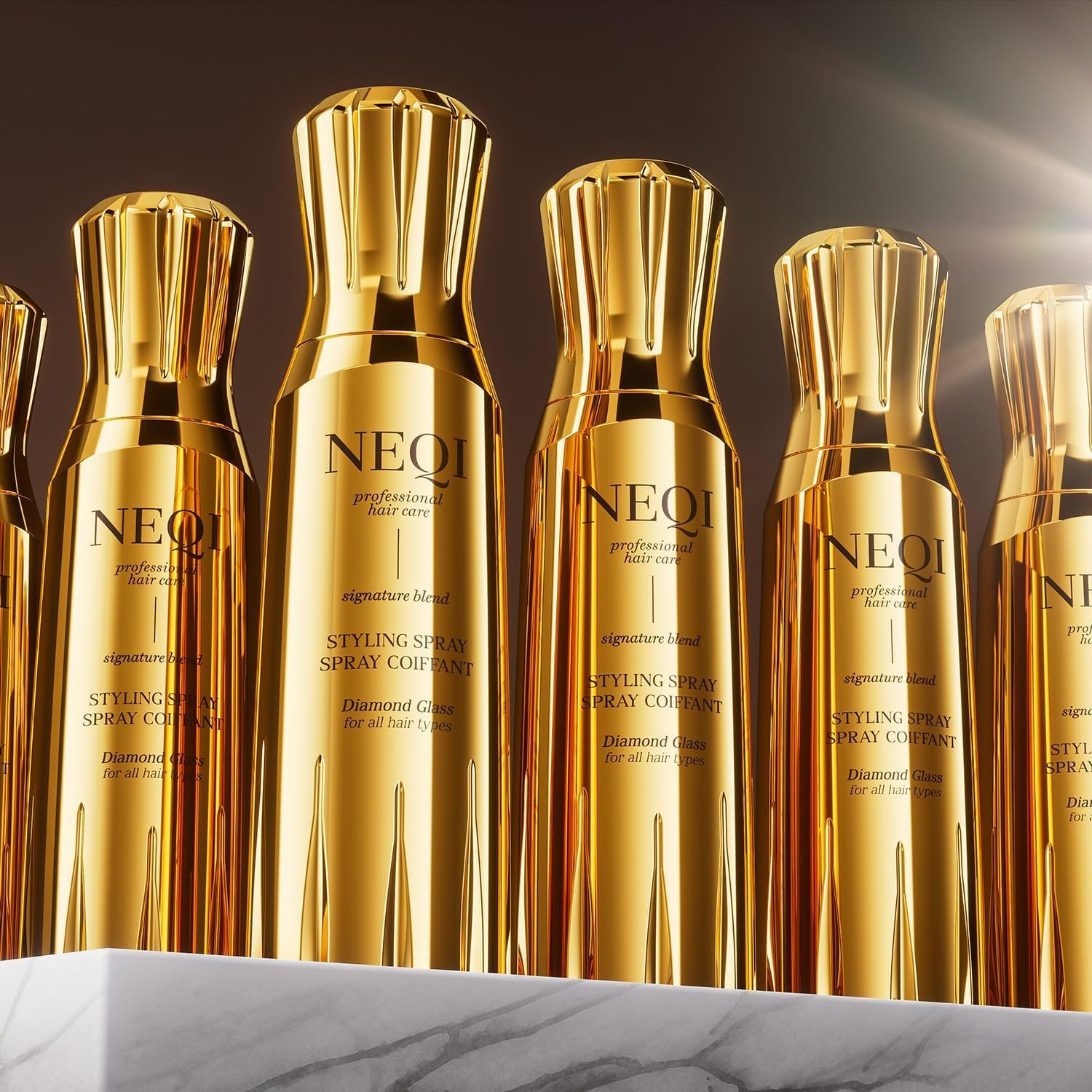 NEQI Treatment Treasure Diamond Glass Spray | Подходит для всех типов волос | Уплотняет и защищает | Стеклянные волосы | 180 мл