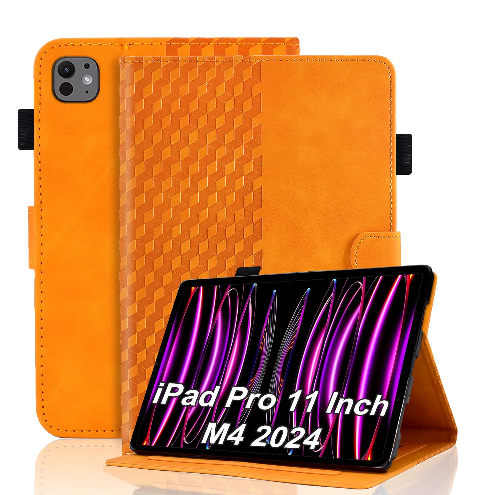 Case for Honor Pad X8a 11 Inch Tablet 2024 Protective Case Premium Leather Folio Smart Case with Auto Sleep/Wake Pen Holder Card Slot for Honor Pad X8a- Dark Green — view 32