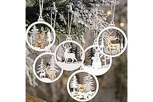 Winter Wonderland Christmas Tree Ornaments