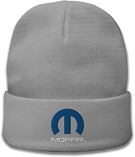 Mopar Logo Cuffed Beanie (Grey)