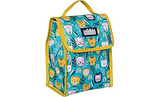 Wildkin Party Animals Insulated Children's Lunch Bag