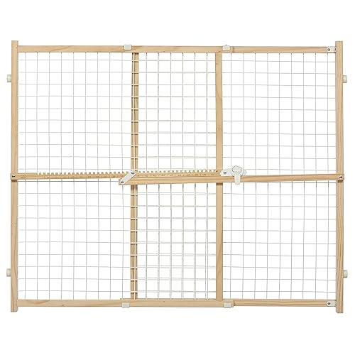MidWest Homes for Pets Wire Mesh Pet Safety Gate, Dog