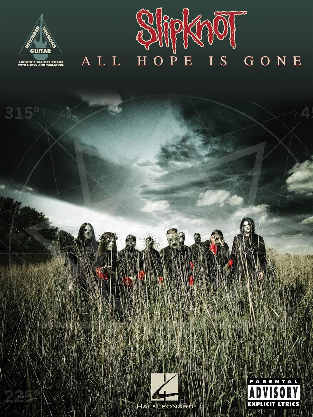 Slipknot - All Hope Is Gone (Guitar Recorded Versions) | Note-for-Note Guitar TAB Transcriptions for Electric Guitar | Album Songbook with Psychosocial, Snuff, and More - Metal Guitar Songbook