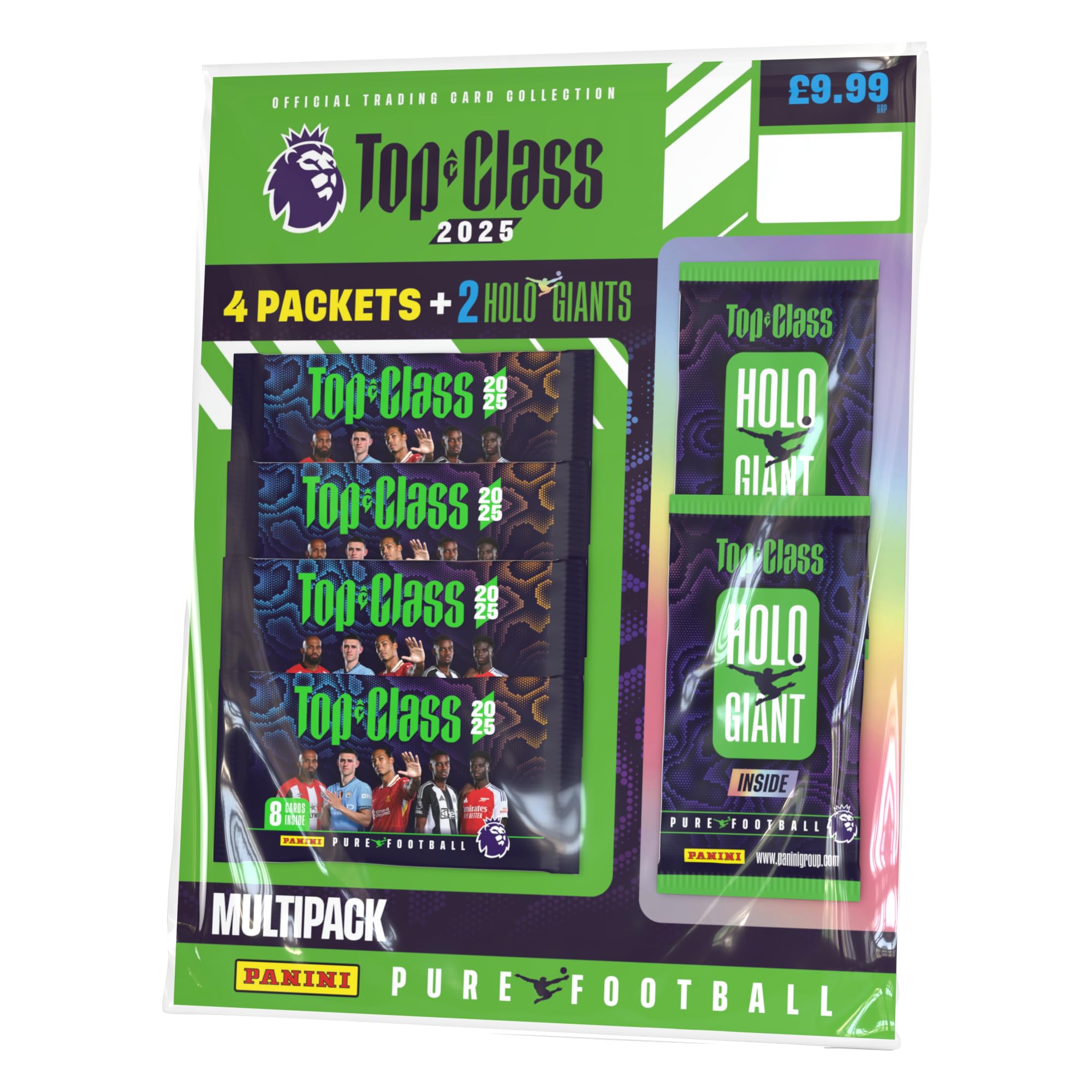 Premier League Top Class Trading Cards 2025 - Multipack