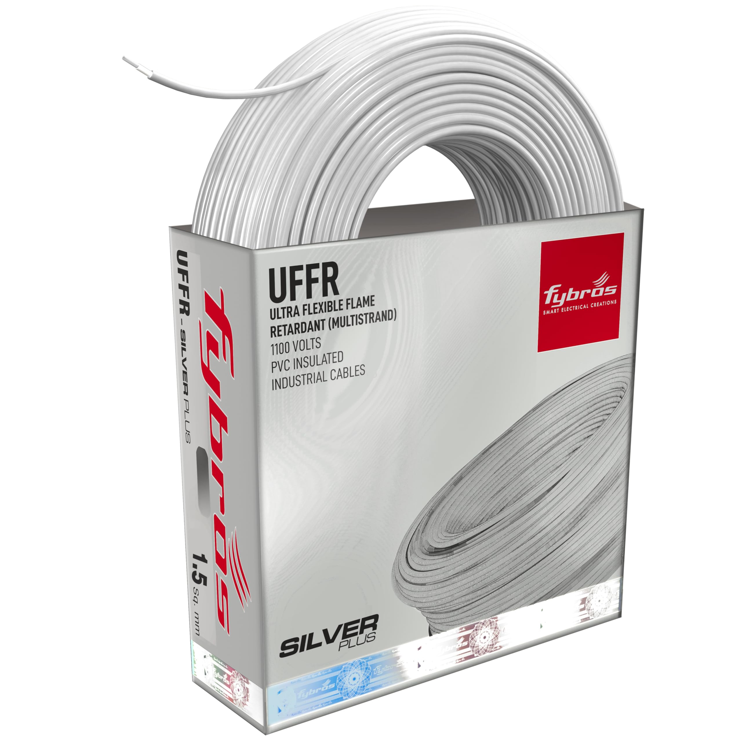 Fybros Ultra Flexible Red PVC Wire - 90m -12 Fybros Ultra Flexible Red PVC Wire - 90m -12