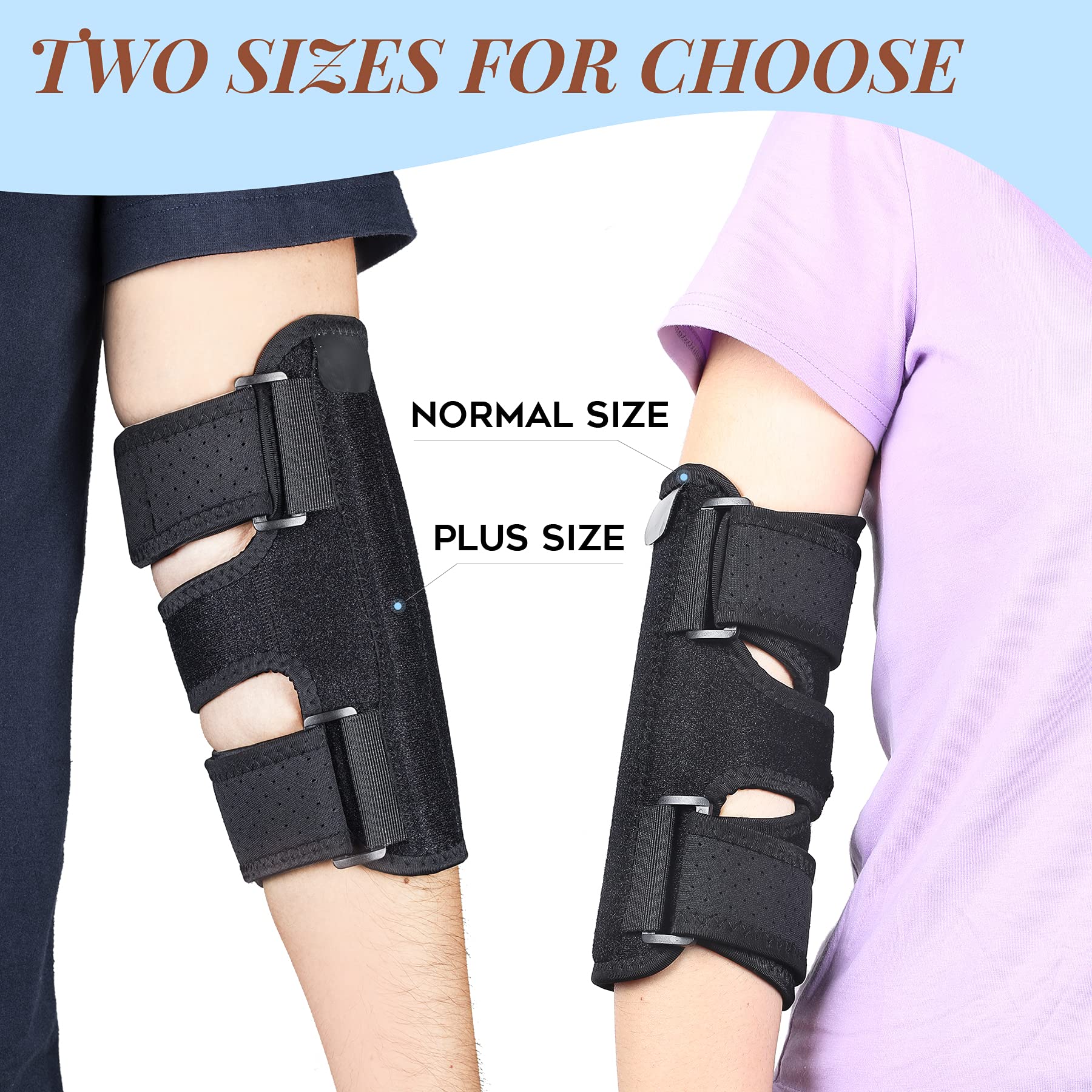 Buy TwoWay Use Elbow Brace & Elbow Splint, Night Elbow Sleep Support