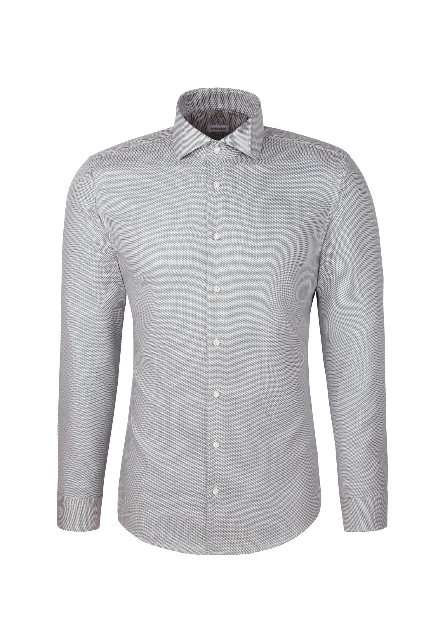 Seidensticker Herren Slim Fit Langarm Business-Hemd Hemd (1er Pack)