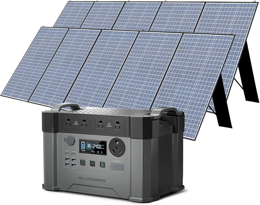取説付 ALLPOWERS 400W ソーラーパネルAP400 オールパワーズ
