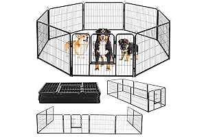 BestPet Baranda para Perros para exteriores