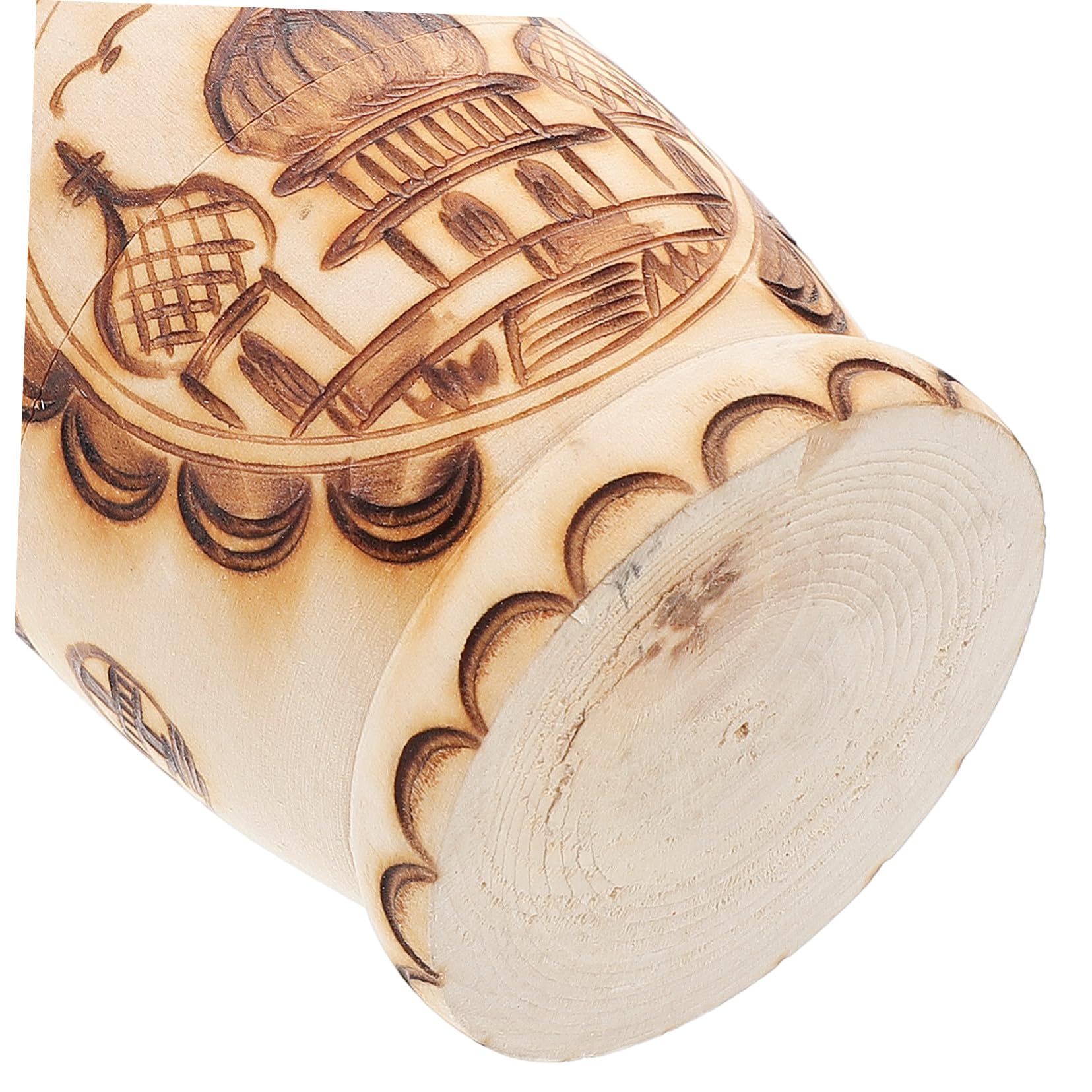 Muñecas Matrioska Rusas De Madera Sin Pintar 5 Capas Relieve Pirograbado Niños Decoración Obsequio Apilable Juego Tradicional Ruso