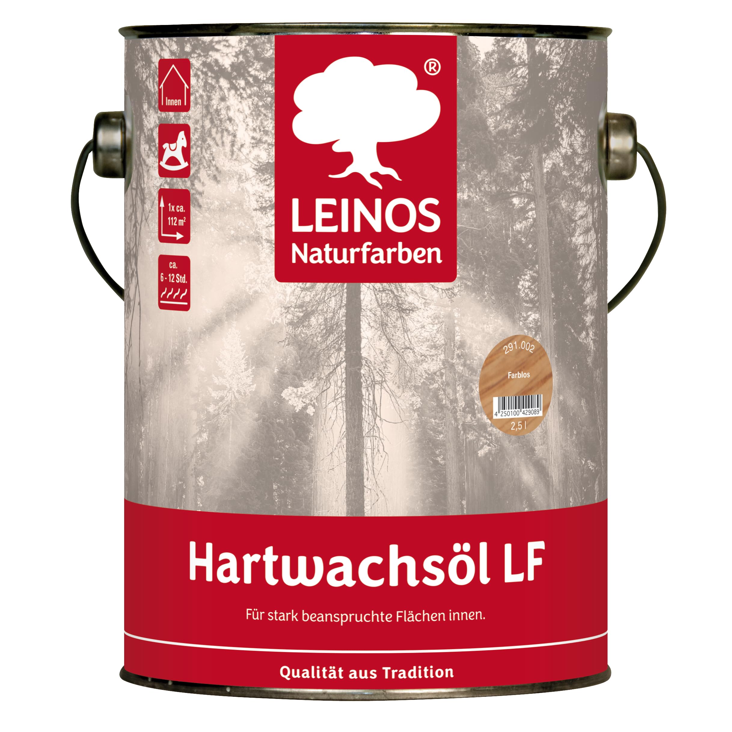 Leinos 291 olej z twardego wosku LF 2,5 l