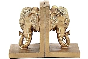 Bellaa 21817 Elephant Bookends