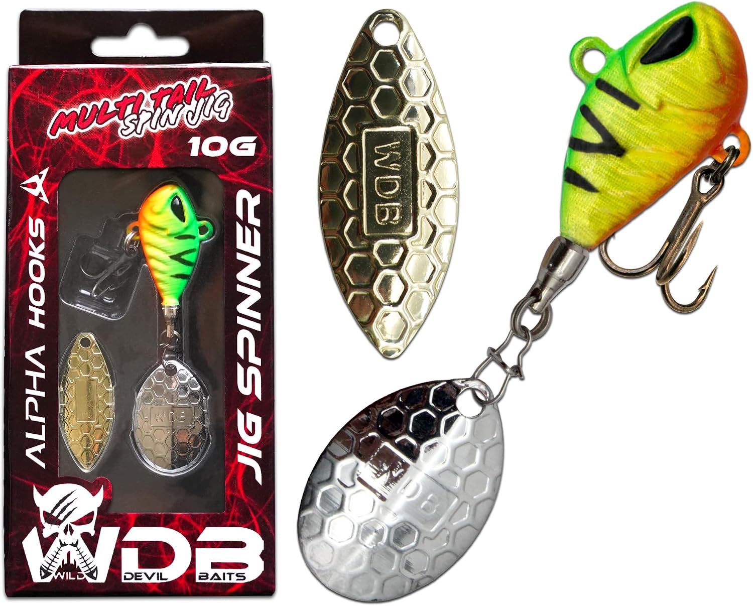 Bleikopfspinner Multi Tail Spin Jig