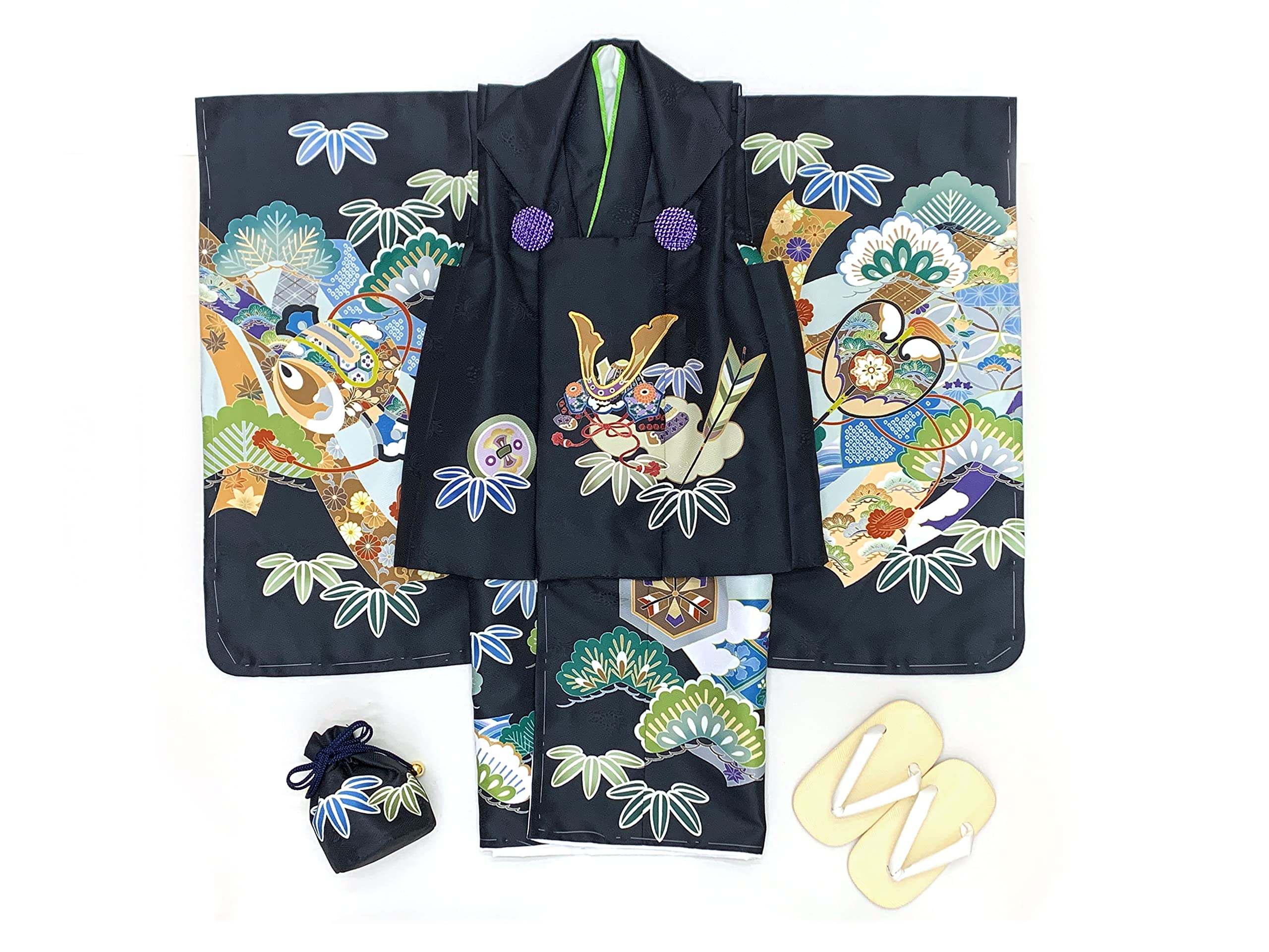 筋肉の化物さま専用 被布コート着物上下セット 七五三 男の子 ハンドメイド 筋肉の化物さま専用 被布コート着物上下セット 七五三 男の子 ハンドメイド