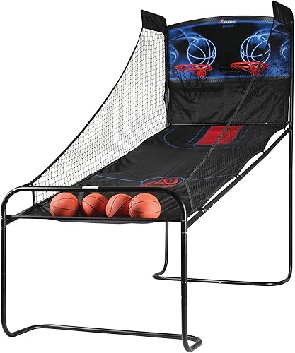 Atomic Juego de Baloncesto Arcade Doble Deluxe Shootout