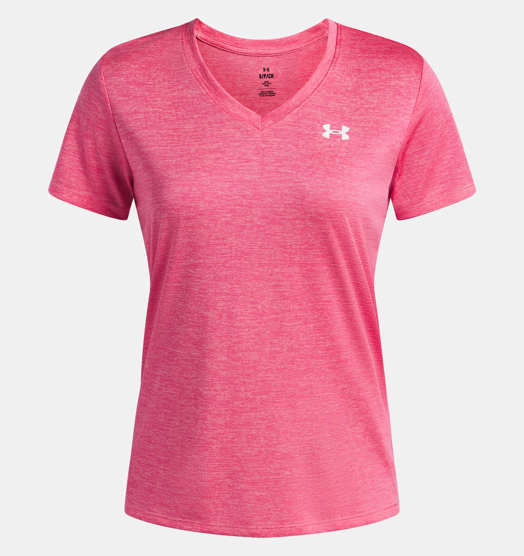Under Armour Women's UA Tech™ Twist V-Neck Short Sleeve Tech SSV- Twist Mujer (Pack de 1) - 2