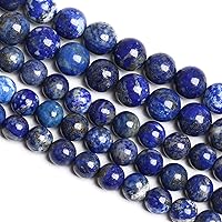 Vista 60 de 45 piezas de cuentas de jade birmano de piedra natural de 5⁄16 pulgadas (8 mm) para hacer joyería, pulseras de cristal de bricolaje