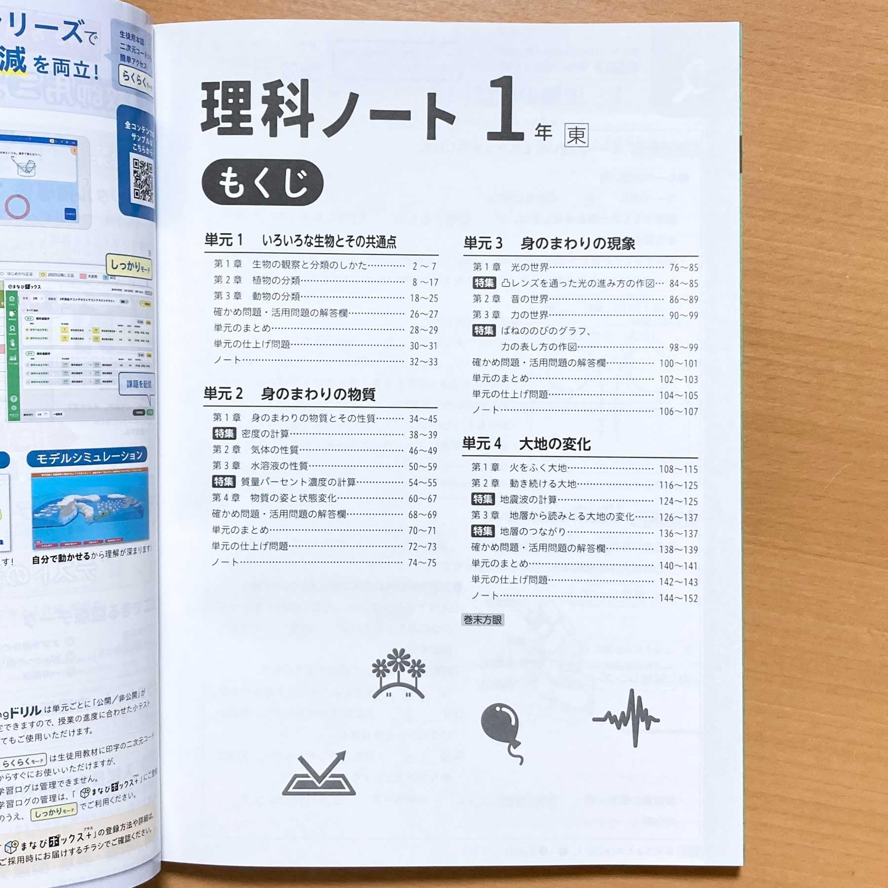 Amazon.co.jp: 2025年度版「理科ノート 1年 東京書籍版 解答集 板書例