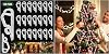 Geegoods 156pcs Christmas Tree Decorations Christmas Light Clips Candy Cane Ornaments