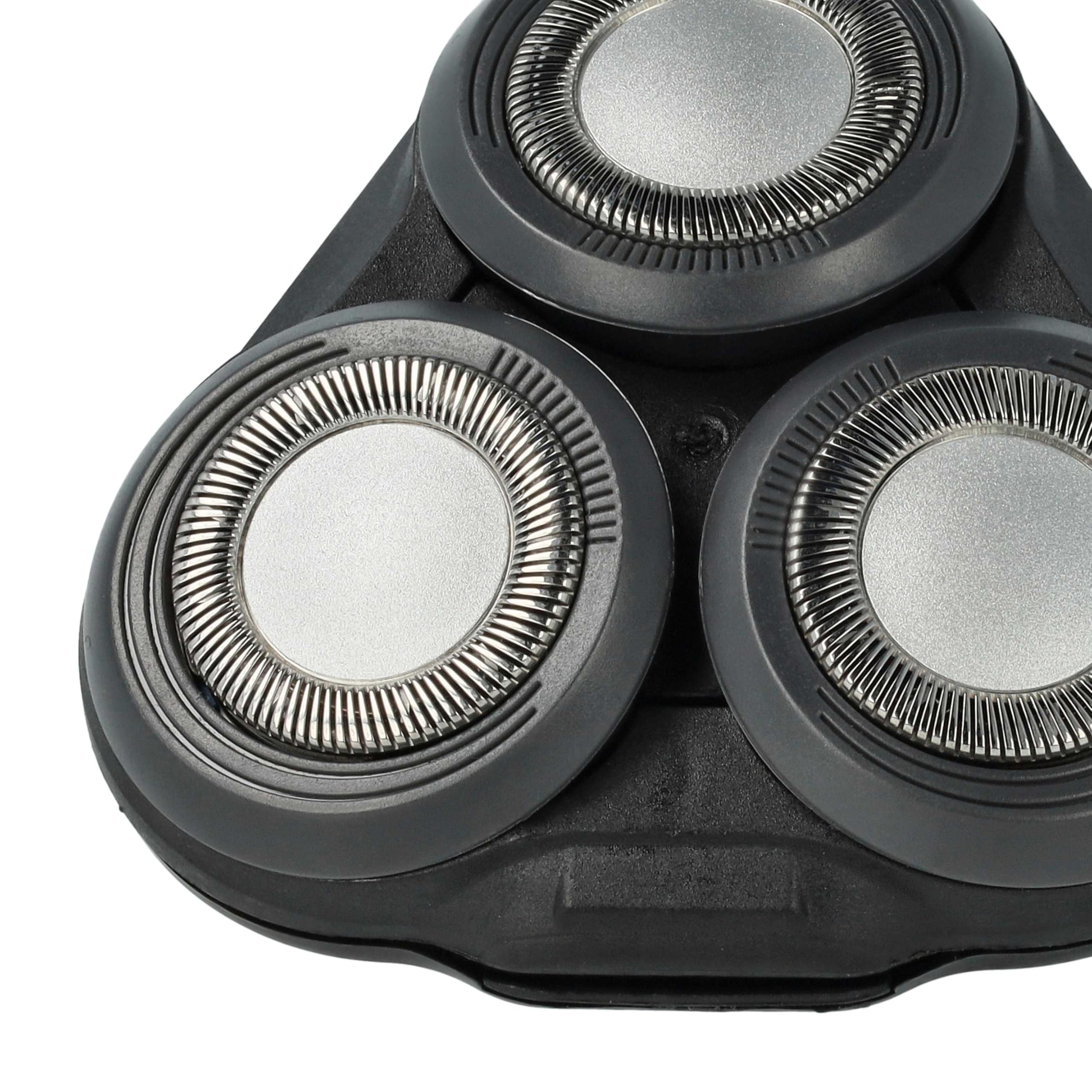vhbw Wymienna głowica do golenia kompatybilna z Philips S5000, S5008, S5010, S5011, S5015, S5050, S5070, S5075, S5077, S5078, S5079 golarka elektryczna