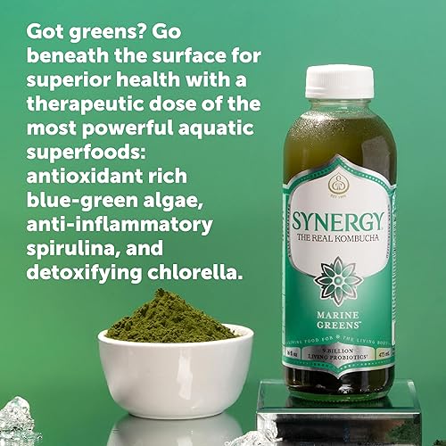 Miniatura 3 de GTs Kombucha multicolor verde 16 onzas líquidas