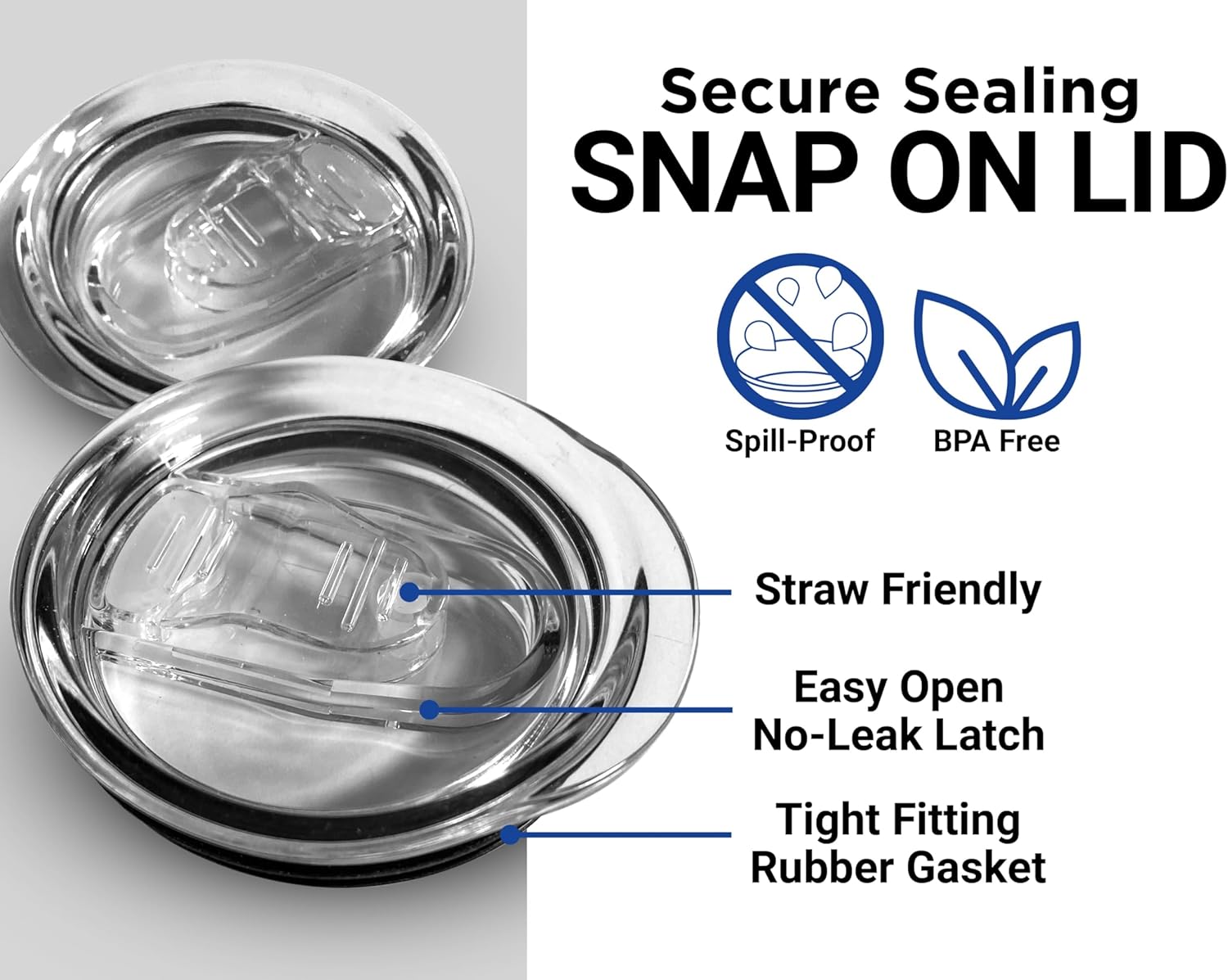 R and R Imports Florida Gators 20oz Insulated Stainless Steel Skinny Tumbler (Black) Officially Licensed Collegiate Product - Image 3