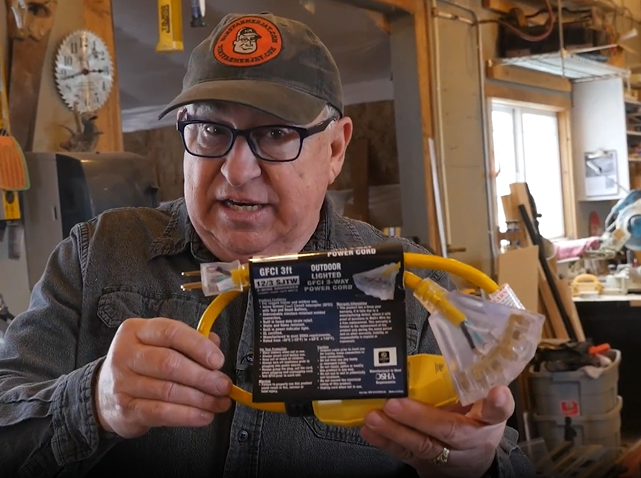 Amazon.com: 6 ft GFCI Extension Cord - Outdoor Extension Cord