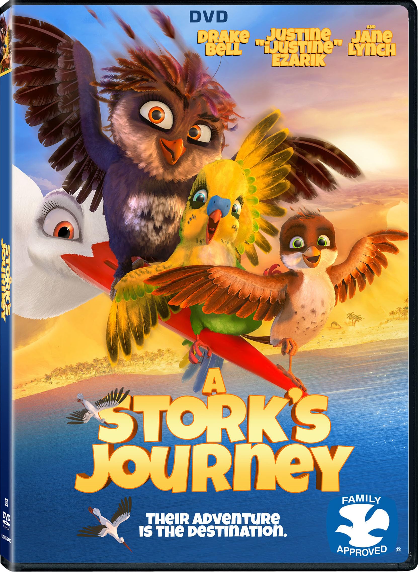 A Stork's Journey DVD infantil animación americana para reproductores multizona