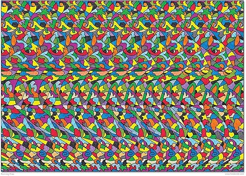 Miniatura 3 de Juego de seis carteles de estereograma