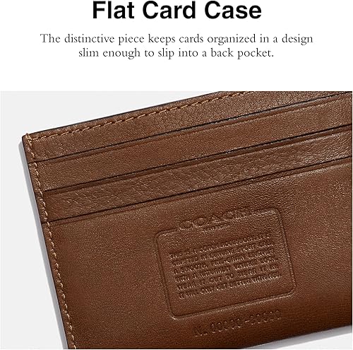 Miniatura 7 de Coach Men's Flat Card Case in Sport Calf