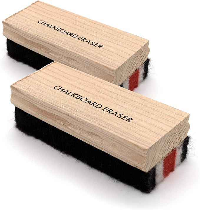 Emraw Felt Chalkboard Eraser Cleaner Kit for Dry Erase
