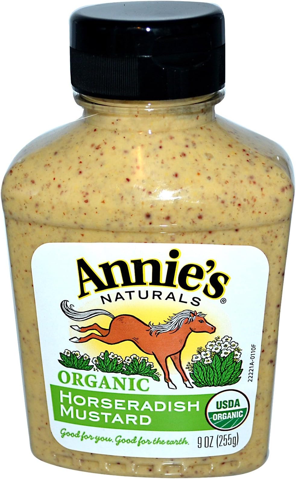 Annie's Homegrown Naturals Organic Horseradish Mustard - 9 fl oz