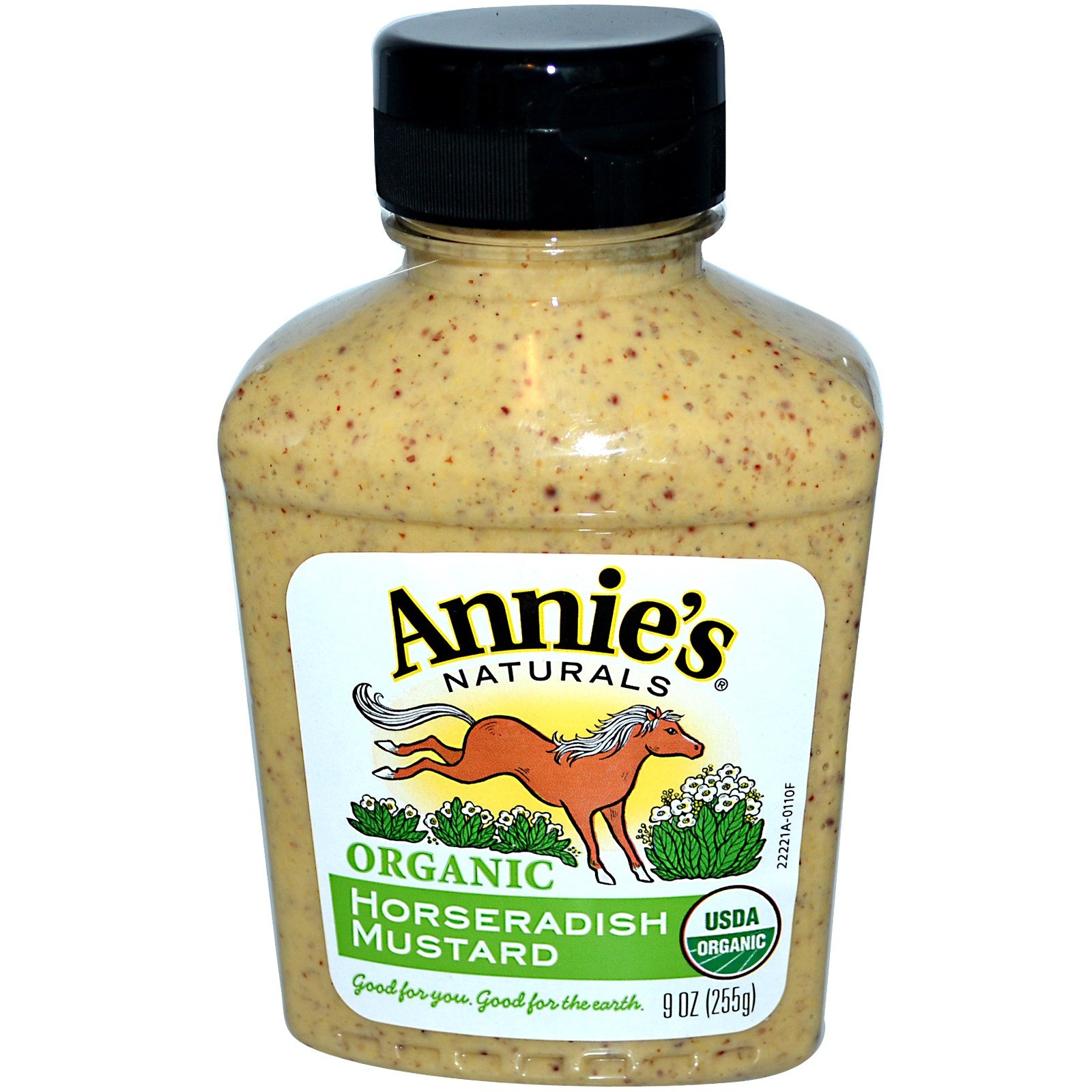 Annie's Homegrown Naturals Organic Horseradish Mustard - 9 fl oz