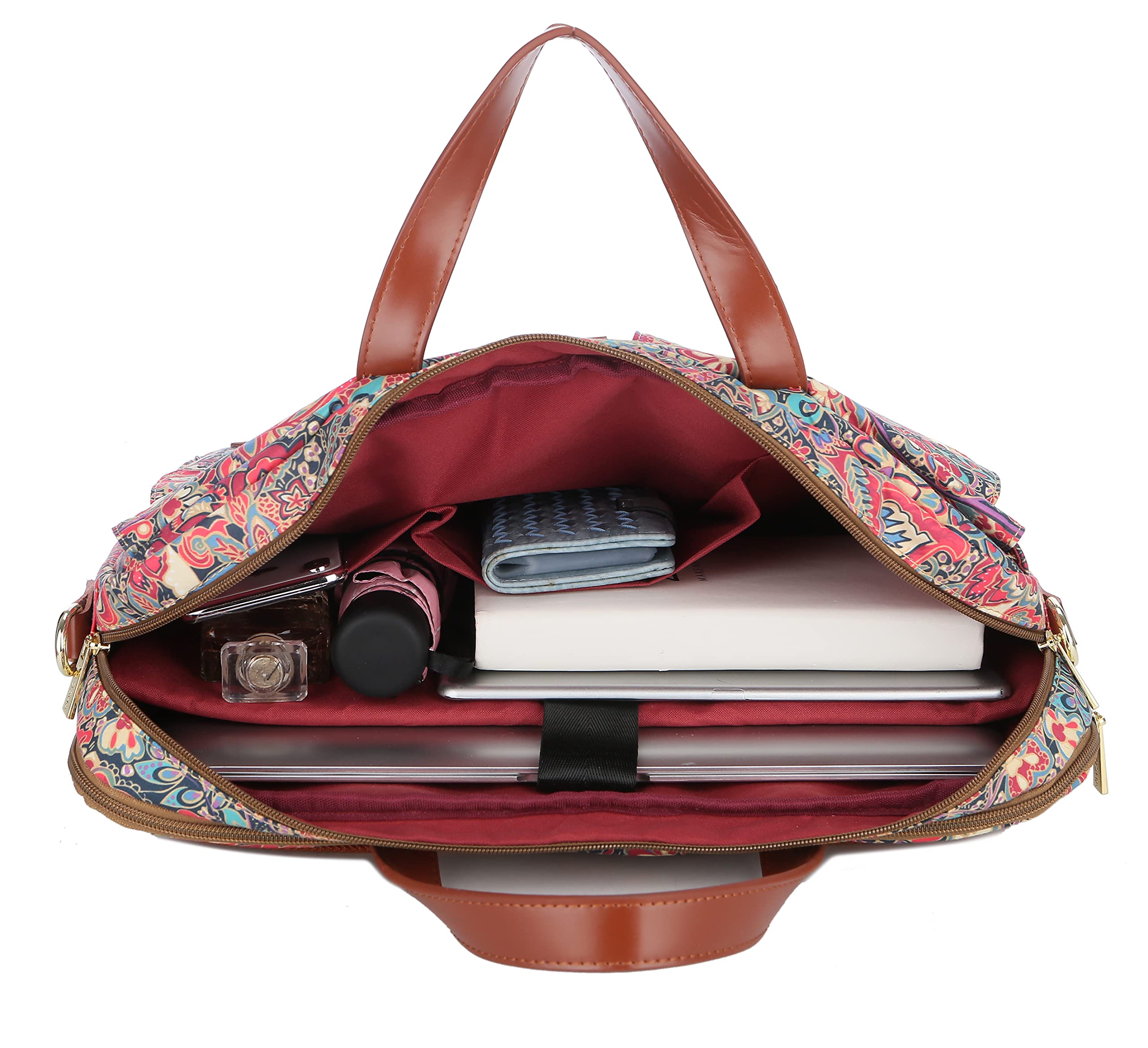 Baosha Frauen Laptoptasche 17 Zoll Aktentasche Damen Schultertaschen Arbeitstasche Businesstasche Multicompartment BC-07