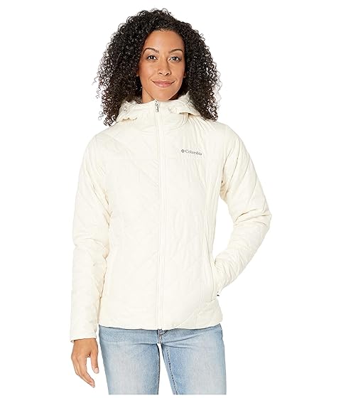 plus size columbia copper crest hooded quilted jacket