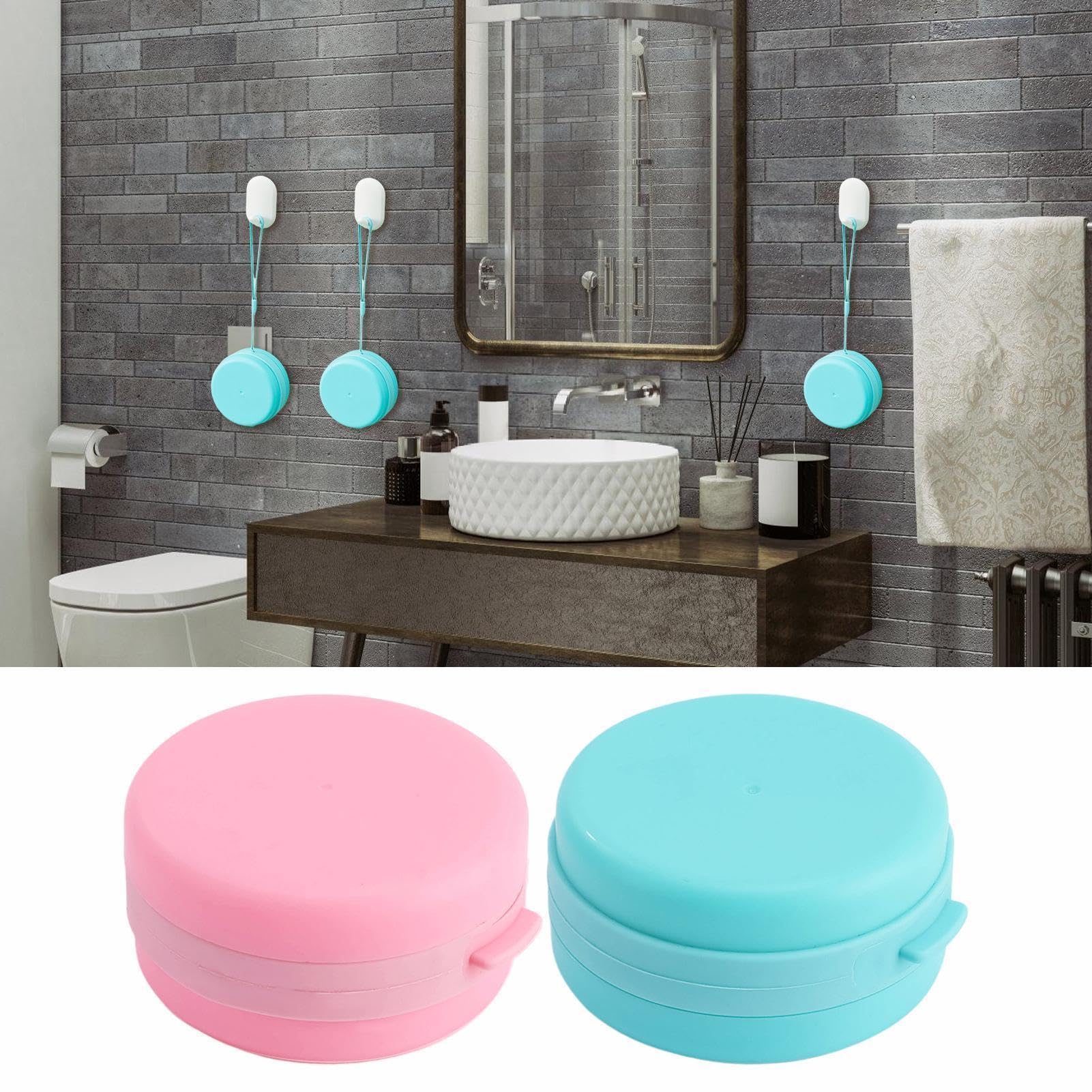2 Detergente Corpo In Silicone, Spazzola Doccia Morbida Per Esfoliazione, Spazzola Doccia Portatile E Detergente Corpo Con Dispenser Di Sapone, Scrubber DocciaSilicone Per Spa, Viaggi, DocciaE Bagno