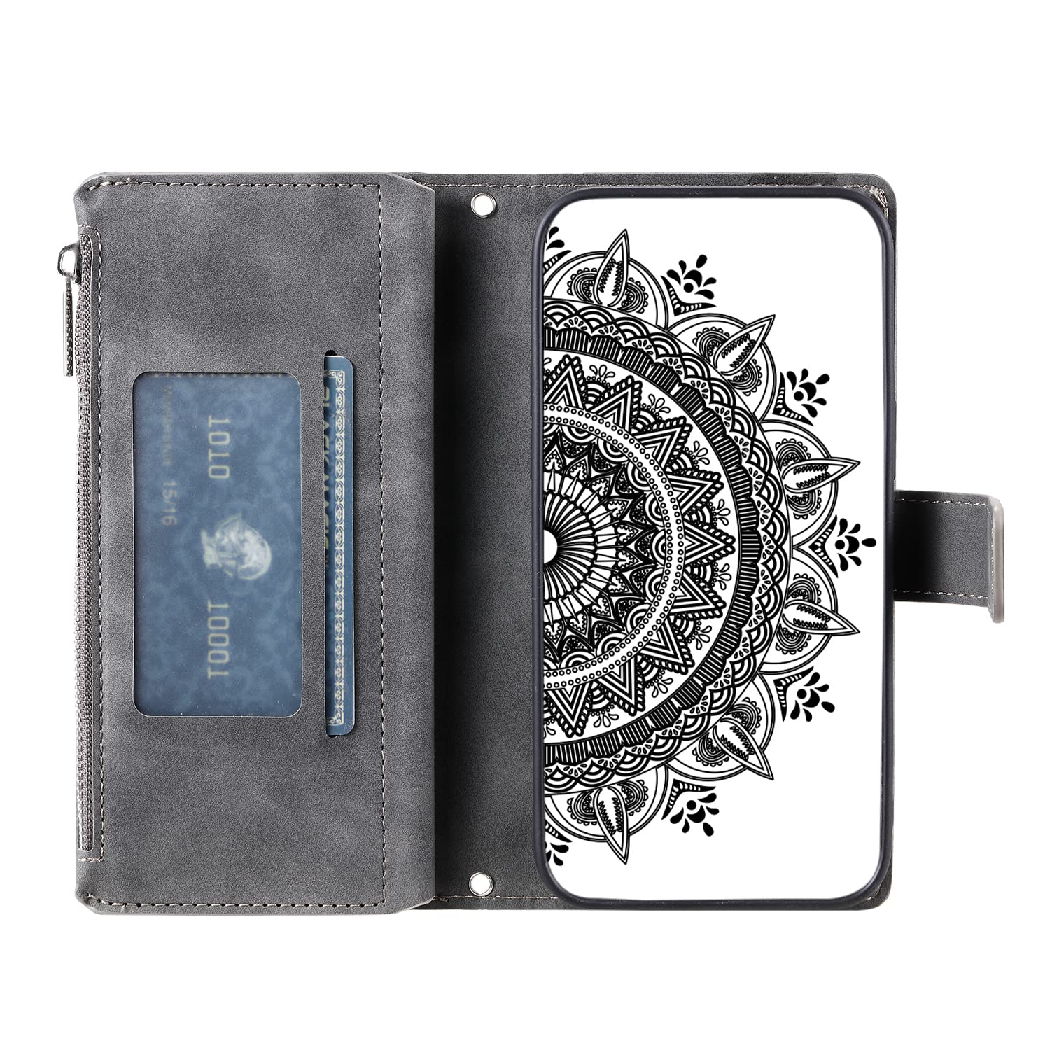 Cover per Redmi Note 12 Pro Flip Wallet Case PU Pelle con Carte Slot Credito 3D Pittura Portafoglio Supporto Stand Schema Custodia Case Back Wallet Purse Flip Cover,Fiori rosa sfondo nero