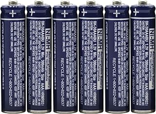 6-Pack BK-30AAABU Battery Pack for Panasonic Cordless Phone