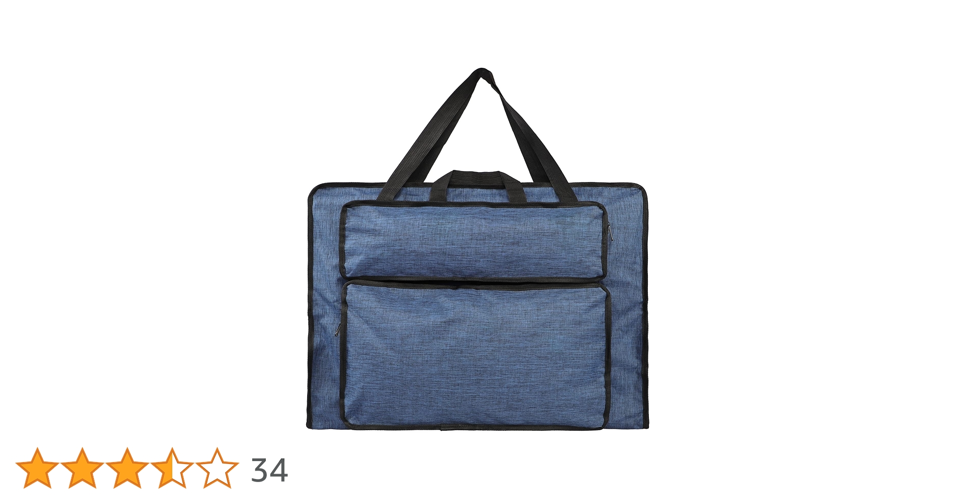 DZOZO A2 Artist Portfolio Case Art Portfolio Carrying Bag Sketch Bag Painting Drawing Board Bag Art Carry Bag Art Presentation Storage Bag Art Folder Art Supplies Tote Bag Artwork Carried Bag