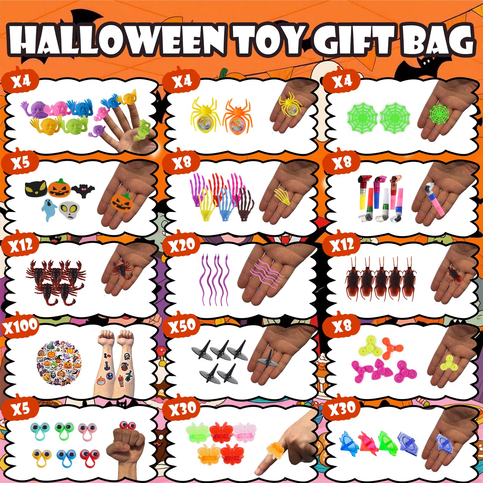 600 Halloween Party Favors - Non-Candy Toys! -4 600 Halloween Party Favors - Non-Candy Toys! -4