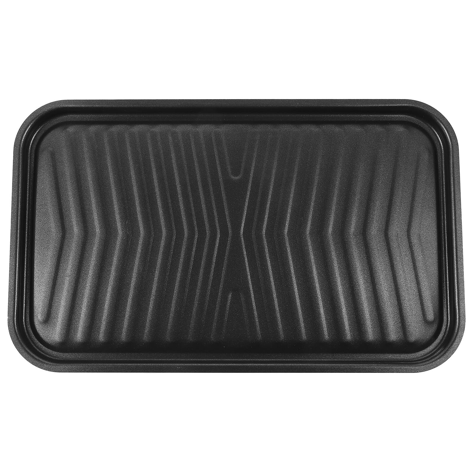 Placa Antiadherente para Barbacoa con Recubrimiento Grueso para Parrilla y Cocina Ligera y Fácil de Limpiar para Carnes y Verduras