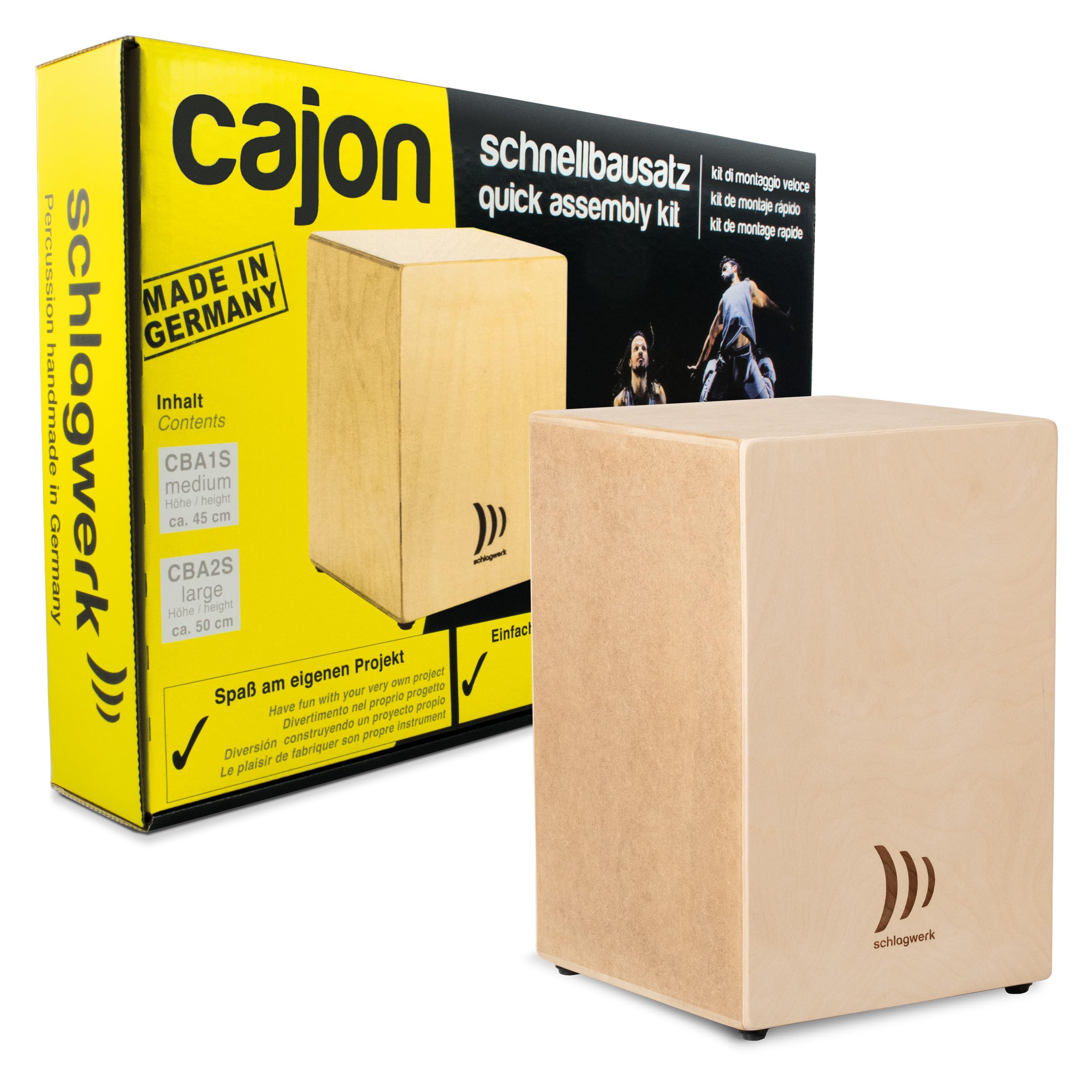 Schlagwerk - CBA10S - Cajon montabile SPL - Medium