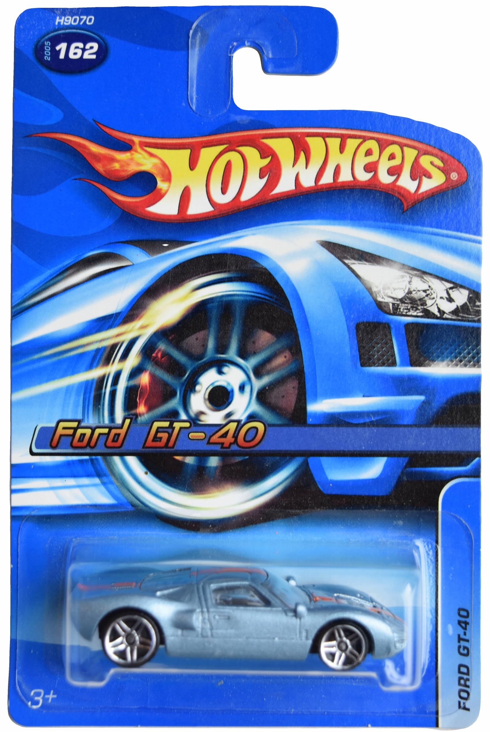 Amazon.com: Hot Wheels Ford GT - 40, Blue #162 : Toys & Games