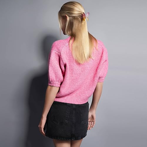 Miniatura 3 de The Hair Edit Clip de papillon helado, clip de mariposa ombré con un acabado esmerilado suave