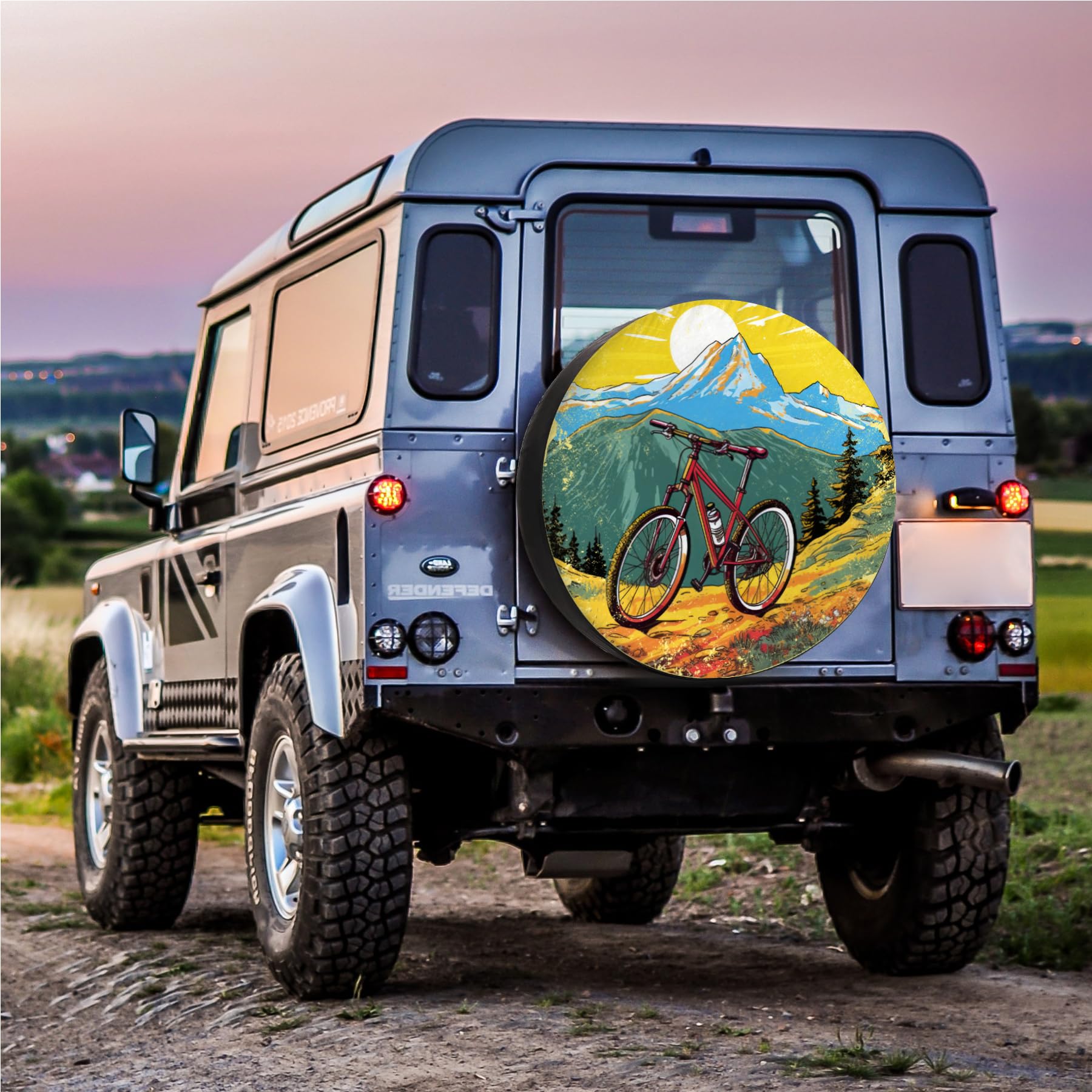 Waterproof Spare Tire Cover For RV, Truck, Camper, Trailer - Fits 25" To 32" Tires, Multiple Colors & Sizes 5 thumbnail image