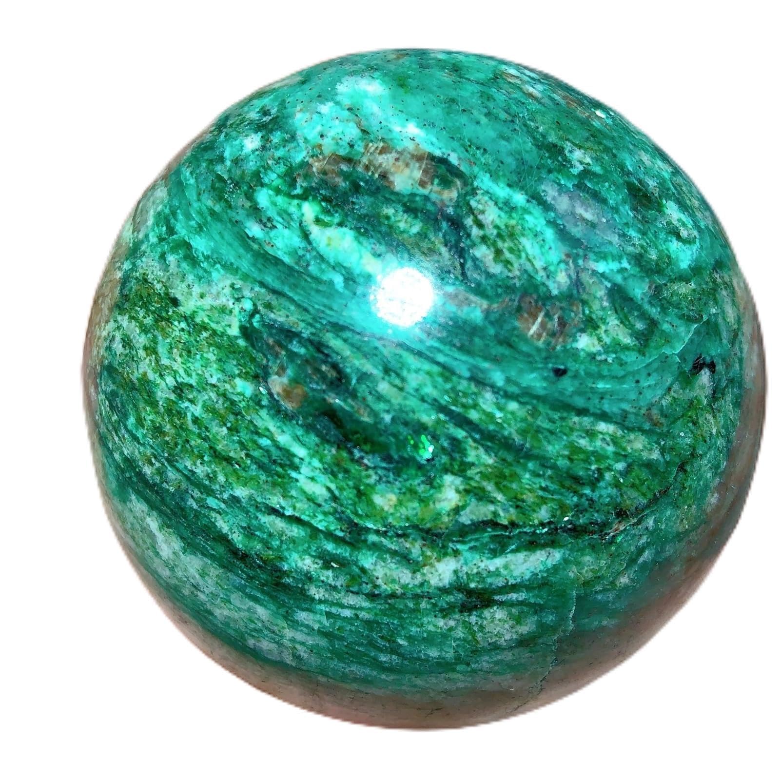 IDGTTLDF Stone Crystal Jade Ball Ornaments Home