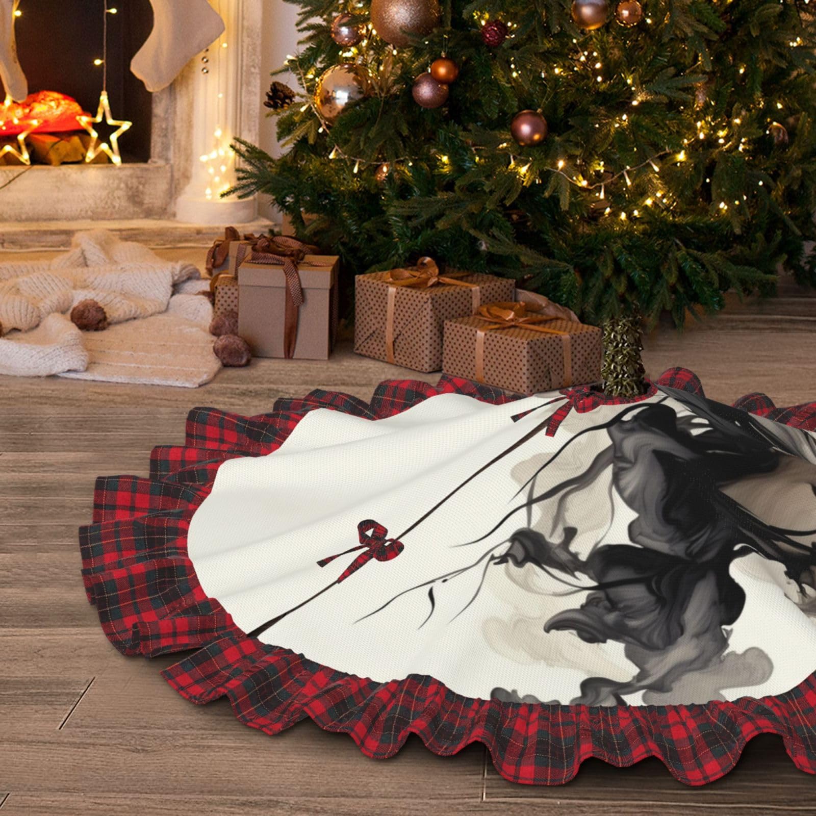 Gonna Per Albero Di Natale, 121,9 X 122 Cm, Per Ghirlanda Di Natale
