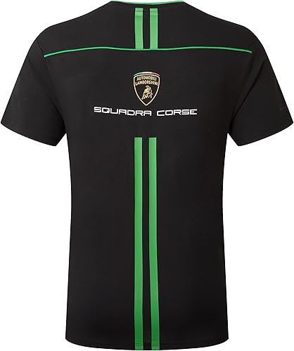 Miniatura 2 de LAMBORGHINI - Camiseta de manga larga para hombre, color negro