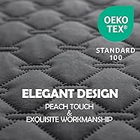 Vista 29 de gogobunny Funda de cama 100% impermeable de doble cara para perro, manta para mascotas, sofá, muebles, protector para cachorros, perros grandes